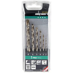 METALLIPORANTERÄSARJA 6-OS 2-8MM HSS PRO AL1118061
