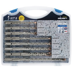BORRSATS 5-12MM 8 DELAR F4 FORTE SDS-PLUS AL80741001