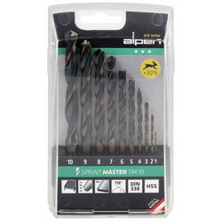 PORANTERÄSARJA 10-OS 1-10MM HSS SPRINT MASTER AL8110921