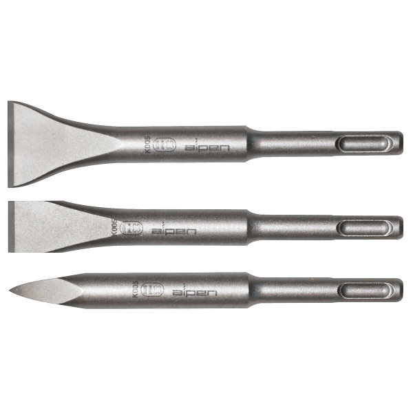 CHISEL SET 3-PCS SHORT SDS-PLUS - AL980000131 - IKH