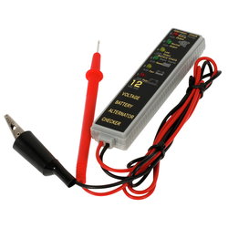 BATTERY AND ALTERNATOR TESTER 12V W.MAGNET ALL032