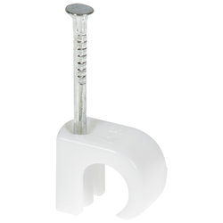 CABLE CLIPS 10-14MM WHITE 20 PCS AM0011A