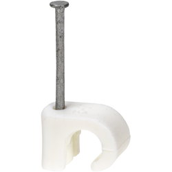 CABLE CLIPS 5-7MM WHITE 100 PCS AM0014A
