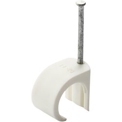CABLE CLIPS 14-20MM WHITE 100 PCS AM0018A