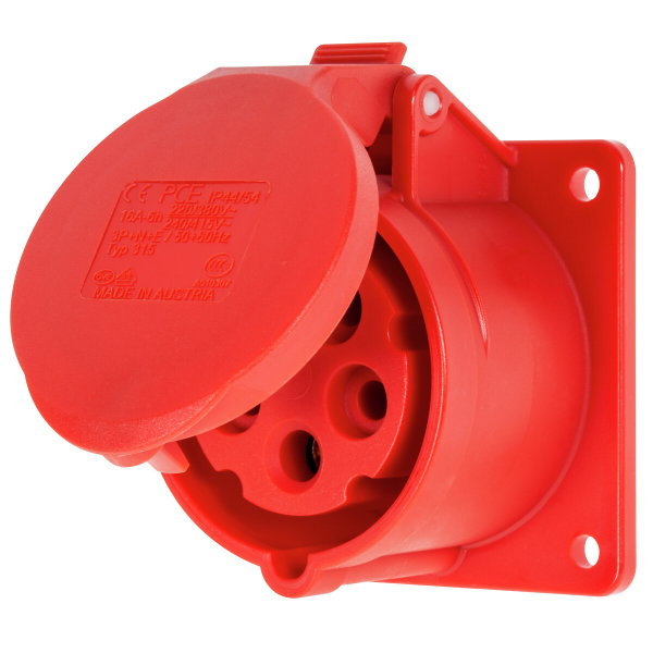 PANEL MOUNTED SOCKET CEE 16A 400V IP44/IP54 - AM0032 - IKH