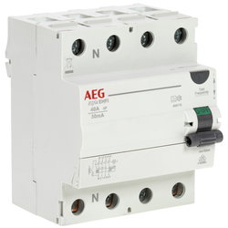JORDFELSBR 4-POL 40A 30mA AEG AM0141