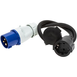 ÖVERGÅNGSKABEL CP 216/ SCHUKO 0,5M AM0194