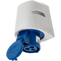 VÄGGUTTAG CEE 16A / 230V 3-POL AM0196