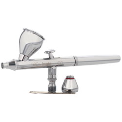 AIRBRUSCH-FÄRGSPRUTA 0,35MM ÖVERLIGGANDE KOPP AN011