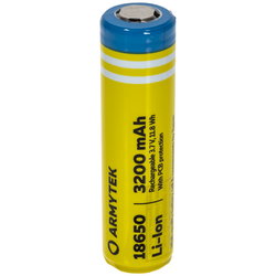 ARMYTEK AKKU 3,7V 18650 3200MAH ARA00204