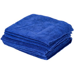 MIKROFIBER DUK 245GSM ALLROUND 10ST BLÅ ATTHC10245