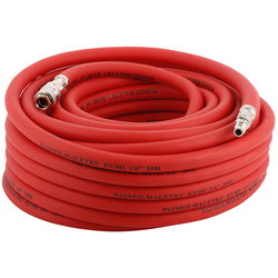 TRYCKLUFTSSLANG 3/8" / 20M MED KOPPLINGAR GUMMI AWD3820
