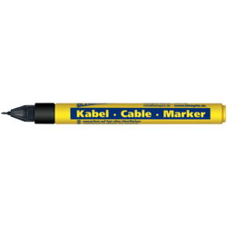 MÄRKPENNA 4MM FÖR KABEL 0,75 MM SVART BP747