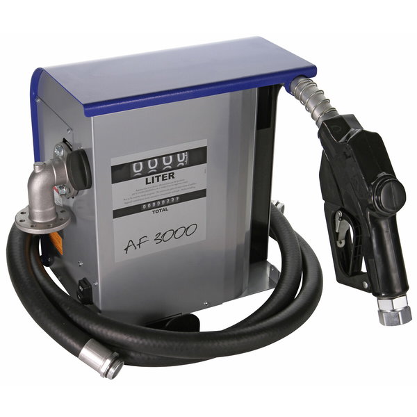BRÄNSLEPUMP SET 230V 100L/MIN MÄTARE CH100A
