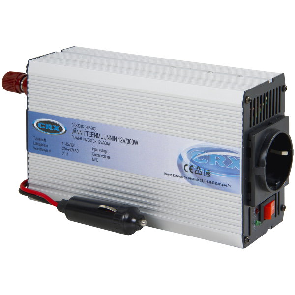 POWER INVERTER 12V/230V 300W PURE SINE WAVE CRX331S
