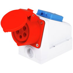 VÄGGUTTAG 400V/230V 16A CRX4020