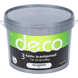 DECO TAKFÄRG 2,7L VIT DECO103195