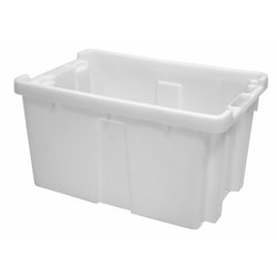 FÖRVARINGSLÅDA 45L LIVSMEDELSGODKÄND VIT DM5005