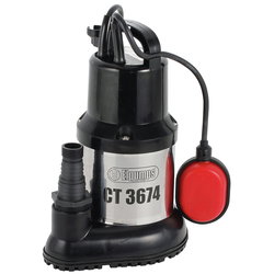 SUBMERSIBLE PUMP 600W INOX / PLASTIC AUTOM/MANUAL EL003