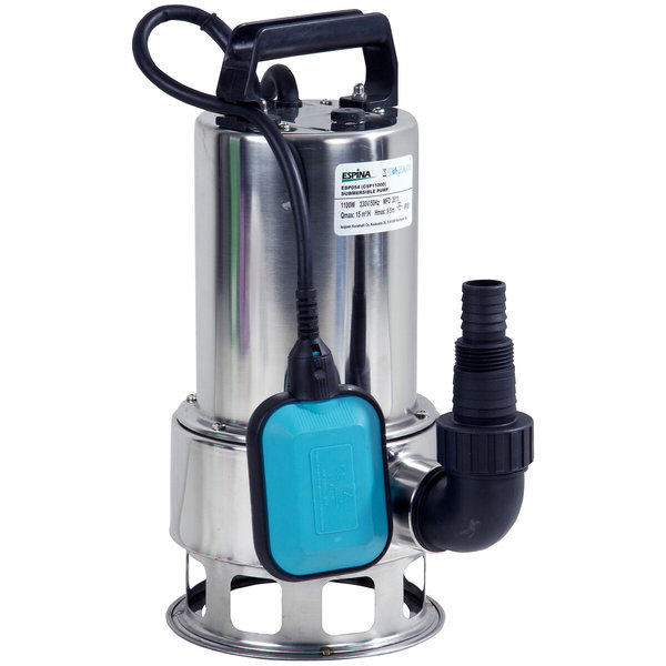 DRÄNKBAR PUMP 1100W 230V (SMUTSVATTEN) ESP054