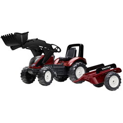 PEDAL TRACTOR VALTRA WITH TRAILER AND FRONT LOADER FA4000M