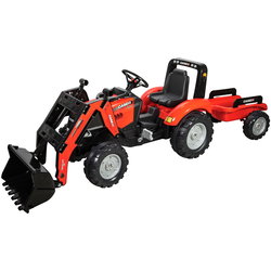 PEDAL TRACTOR WITH LOADER AND TRAILER FA996AM