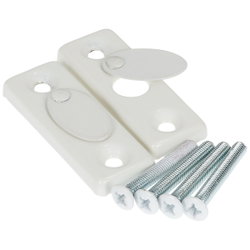 FÖNSTERSKYLT VIT 2ST FIX1020