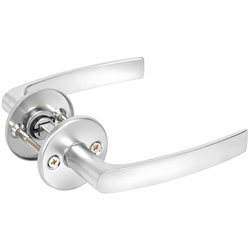 LEVER HANDLE ZAMAC/MATT CHROME PAIR FIX1220