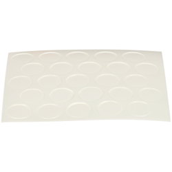 MÖBELTASSAR SJÄLFHÄFTANDE VIT 14MM 25ST FIX1410