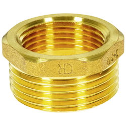 REDUCING COUPLING MALE/FEMALE 3/4X1/2 BRASS FIX1564