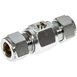 KULVENTIL MED KLÄMRINGSKOPPLING 15X10 FIX1623