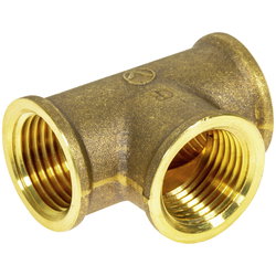 BRASS TEE FEMALE 1/2 FIX1661