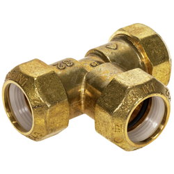 KOPPLING T-RÖR 40-40-40MM  MÄSSING PLAST-PLAST- PL FIX18063