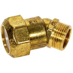 KULMALIITIN 1"- 32MM UK 45° MESSINKI MUOVI-RA FIX18071