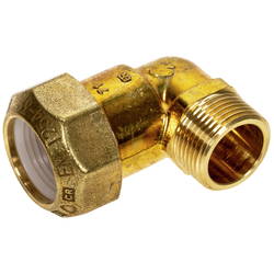 KOPPLING VINKEL 1"-32MM  UTV. GÄNGA MÄSSING PLAST- FIX18082