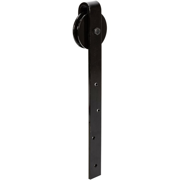 BARN DOOR ROLLER 100 BLACK FIX2016A