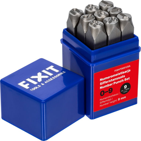 SIFFERSTANSAR 8MM 9ST FIXHT005125A