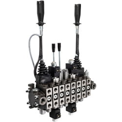 LOADER VALVE 70L 8-SPOOL 6 2-ELECTRIC JOYSTICK 12V FM980085
