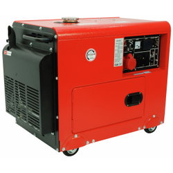 ELVERK 5KW DIESEL TYST GEK5000