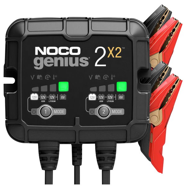 BATTERILADDARE 6/12V 4A GENIUS2X2