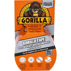 GORILLA TEJP TRANSPARENT 48MM X 8,2M GOR24620