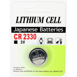 KNAPPCELLSBATTERI 3V CR2330 LITHIUM 1ST GP103140