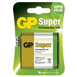 BATTERY SUPER 4,5V 312A/3R12 1PC GP151031