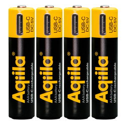 UPPLADDNINGSBART AAA USB-C-BATTER LITHIUM 1,5V GP406094