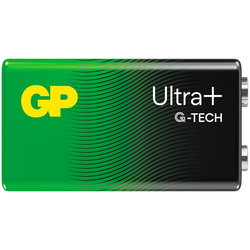 BATTERY 9V/6LF22 ULTRA+ ALKALINE 1PC G-TECH GPG6LF22UP