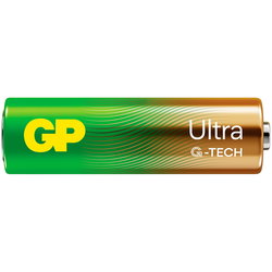 BATTERY AA/LR6 ULTRA ALKALINE 4PCS G-TECH GPGLR6U