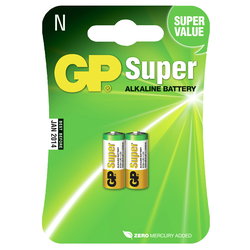 BATTERY 1,5V N/LR21 SUPER ALKALINE 2PCS GPLR1