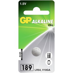 KNAPPCELLSBATTERI 1,5V LR54 ALKALINE 1ST GPLR54