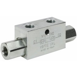 KAKSOISLUKKOVENTTIILI 1/4 VBPDE-L H80010