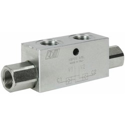 KAKSOISLUKKOVENTTIILI 3/8 VBPDE-L H80020